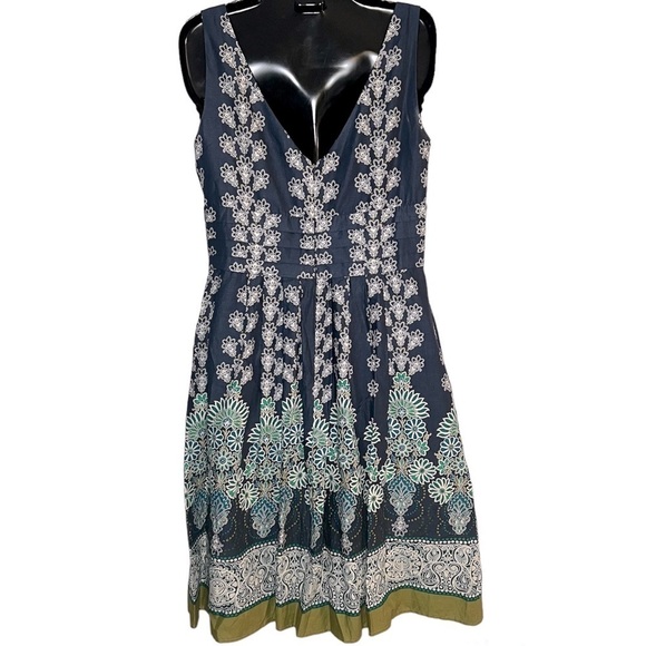 Eliza J New York Missy Turquoise Fit and Flare Sequin Dress - Picture 1 of 6